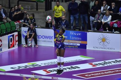 TREVISO 13 10 2019  LEGAVOLLEY FEMMINILE CAMPIONATO 2019-2020  PROSECCO DOC IMOCO - SAUGELLA MONZA