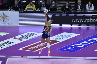 TREVISO 13 10 2019  LEGAVOLLEY FEMMINILE CAMPIONATO 2019-2020  PROSECCO DOC IMOCO - SAUGELLA MONZA