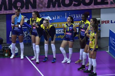 TREVISO 13 10 2019  LEGAVOLLEY FEMMINILE CAMPIONATO 2019-2020  PROSECCO DOC IMOCO - SAUGELLA MONZA