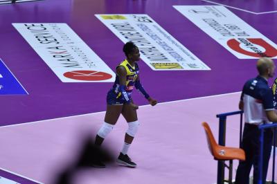TREVISO 13 10 2019  LEGAVOLLEY FEMMINILE CAMPIONATO 2019-2020  PROSECCO DOC IMOCO - SAUGELLA MONZA