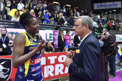 TREVISO 13 10 2019  LEGAVOLLEY FEMMINILE CAMPIONATO 2019-2020  PROSECCO DOC IMOCO - SAUGELLA MONZA