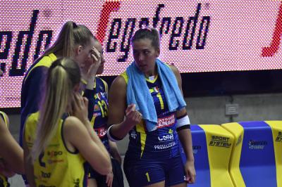 TREVISO 13 10 2019  LEGAVOLLEY FEMMINILE CAMPIONATO 2019-2020  PROSECCO DOC IMOCO - SAUGELLA MONZA