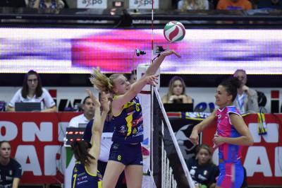 TREVISO 13 10 2019  LEGAVOLLEY FEMMINILE CAMPIONATO 2019-2020  PROSECCO DOC IMOCO - SAUGELLA MONZA