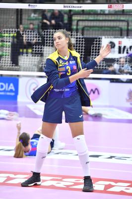 TREVISO 13 10 2019  LEGAVOLLEY FEMMINILE CAMPIONATO 2019-2020  PROSECCO DOC IMOCO - SAUGELLA MONZA