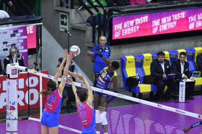 TREVISO 13 10 2019  LEGAVOLLEY FEMMINILE CAMPIONATO 2019-2020  PROSECCO DOC IMOCO - SAUGELLA MONZA