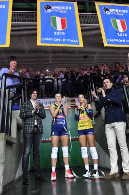 TREVISO 13 10 2019  LEGAVOLLEY FEMMINILE CAMPIONATO 2019-2020  PROSECCO DOC IMOCO - SAUGELLA MONZA