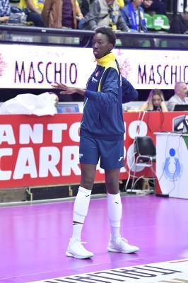 TREVISO 13 10 2019  LEGAVOLLEY FEMMINILE CAMPIONATO 2019-2020  PROSECCO DOC IMOCO - SAUGELLA MONZA