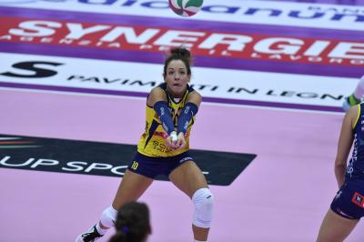 TREVISO 13 10 2019  LEGAVOLLEY FEMMINILE CAMPIONATO 2019-2020  PROSECCO DOC IMOCO - SAUGELLA MONZA