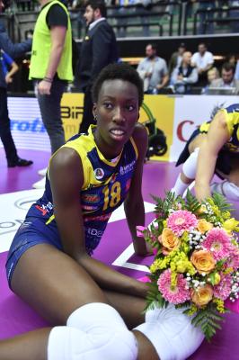 TREVISO 27 10 2019  LEGAVOLLEY FEMMINILE CAMPIONATO 2019-2020  PROSECCO DOC IMOCO -E PIU POMI CASALMAGGIORE