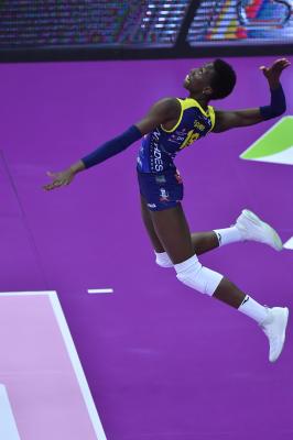 TREVISO 27 10 2019  LEGAVOLLEY FEMMINILE CAMPIONATO 2019-2020  PROSECCO DOC IMOCO -E PIU POMI CASALMAGGIORE