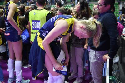 TREVISO 27 10 2019  LEGAVOLLEY FEMMINILE CAMPIONATO 2019-2020  PROSECCO DOC IMOCO -E PIU POMI CASALMAGGIORE