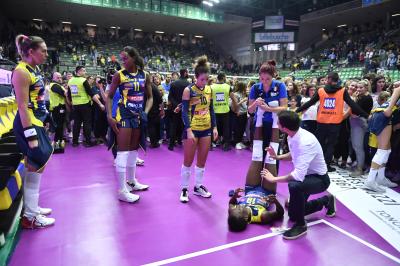 TREVISO 27 10 2019  LEGAVOLLEY FEMMINILE CAMPIONATO 2019-2020  PROSECCO DOC IMOCO -E PIU POMI CASALMAGGIORE