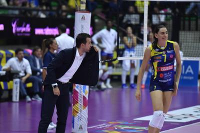 TREVISO 27 10 2019  LEGAVOLLEY FEMMINILE CAMPIONATO 2019-2020  PROSECCO DOC IMOCO -E PIU POMI CASALMAGGIORE