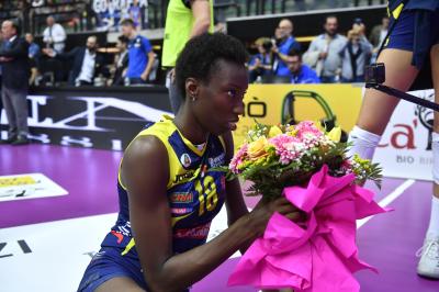 TREVISO 27 10 2019  LEGAVOLLEY FEMMINILE CAMPIONATO 2019-2020  PROSECCO DOC IMOCO -E PIU POMI CASALMAGGIORE