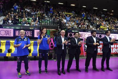 TREVISO 27 10 2019  LEGAVOLLEY FEMMINILE CAMPIONATO 2019-2020  PROSECCO DOC IMOCO -E PIU POMI CASALMAGGIORE