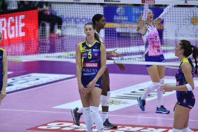 TREVISO 27 10 2019  LEGAVOLLEY FEMMINILE CAMPIONATO 2019-2020  PROSECCO DOC IMOCO -E PIU POMI CASALMAGGIORE