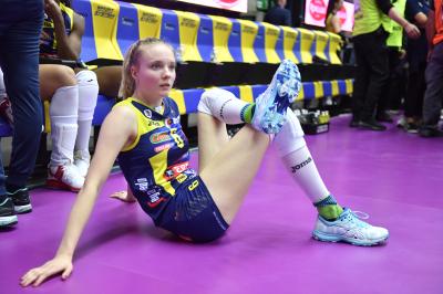 TREVISO 27 10 2019  LEGAVOLLEY FEMMINILE CAMPIONATO 2019-2020  PROSECCO DOC IMOCO -E PIU POMI CASALMAGGIORE