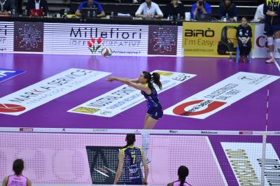 TREVISO 27 10 2019  LEGAVOLLEY FEMMINILE CAMPIONATO 2019-2020  PROSECCO DOC IMOCO -E PIU POMI CASALMAGGIORE