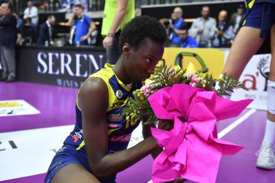 TREVISO 27 10 2019  LEGAVOLLEY FEMMINILE CAMPIONATO 2019-2020  PROSECCO DOC IMOCO -E PIU POMI CASALMAGGIORE