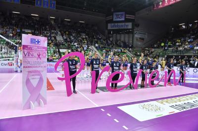 TREVISO 27 10 2019  LEGAVOLLEY FEMMINILE CAMPIONATO 2019-2020  PROSECCO DOC IMOCO -E PIU POMI CASALMAGGIORE