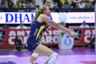 TREVISO 27 10 2019  LEGAVOLLEY FEMMINILE CAMPIONATO 2019-2020  PROSECCO DOC IMOCO -E PIU POMI CASALMAGGIORE