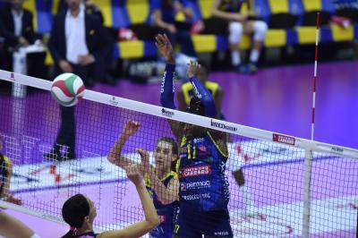 TREVISO 27 10 2019  LEGAVOLLEY FEMMINILE CAMPIONATO 2019-2020  PROSECCO DOC IMOCO -E PIU POMI CASALMAGGIORE
