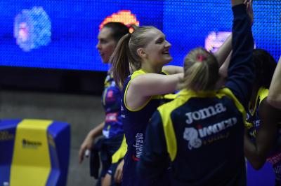 TREVISO 27 10 2019  LEGAVOLLEY FEMMINILE CAMPIONATO 2019-2020  PROSECCO DOC IMOCO -E PIU POMI CASALMAGGIORE