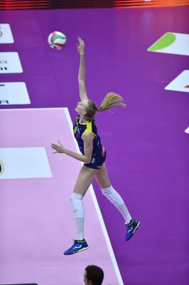 TREVISO 27 10 2019  LEGAVOLLEY FEMMINILE CAMPIONATO 2019-2020  PROSECCO DOC IMOCO -E PIU POMI CASALMAGGIORE