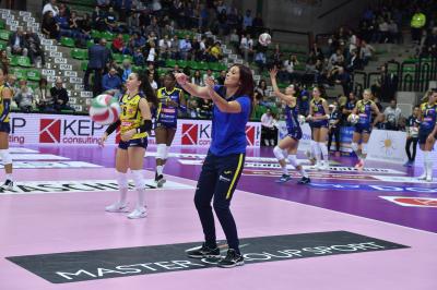 TREVISO 27 10 2019  LEGAVOLLEY FEMMINILE CAMPIONATO 2019-2020  PROSECCO DOC IMOCO -E PIU POMI CASALMAGGIORE