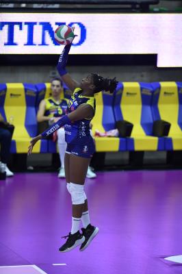 TREVISO 02 11 2019  LEGAVOLLEY CAMPIONATO 2019-2020  PROSECCO DOC IMOCO - ZANETTI BERGAMO