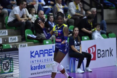 TREVISO 02 11 2019  LEGAVOLLEY CAMPIONATO 2019-2020  PROSECCO DOC IMOCO - ZANETTI BERGAMO