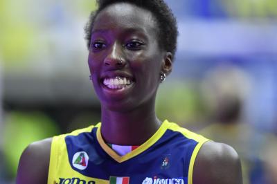 TREVISO 02 11 2019  LEGAVOLLEY CAMPIONATO 2019-2020  PROSECCO DOC IMOCO - ZANETTI BERGAMO