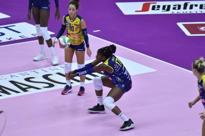 TREVISO 02 11 2019  LEGAVOLLEY CAMPIONATO 2019-2020  PROSECCO DOC IMOCO - ZANETTI BERGAMO