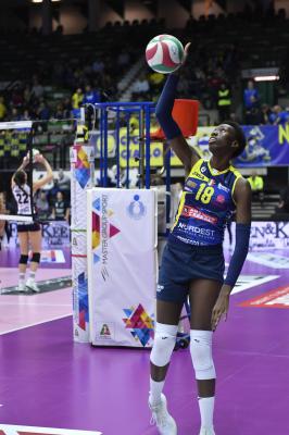 TREVISO 02 11 2019  LEGAVOLLEY CAMPIONATO 2019-2020  PROSECCO DOC IMOCO - ZANETTI BERGAMO