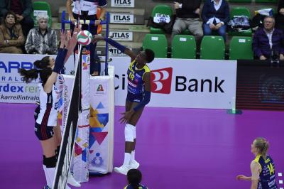 TREVISO 02 11 2019  LEGAVOLLEY CAMPIONATO 2019-2020  PROSECCO DOC IMOCO - ZANETTI BERGAMO