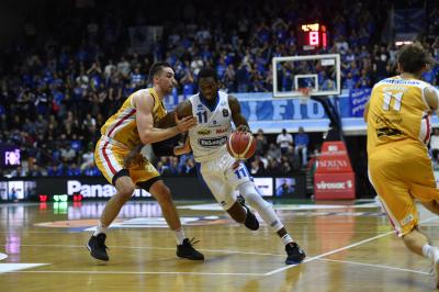 TREVISO  03 11 2019 LBA CAMPIONATO 2019-2020 NUTRIBULLET TREVISO BASKET - PROSCIUTTO CARPEGNA PESARO