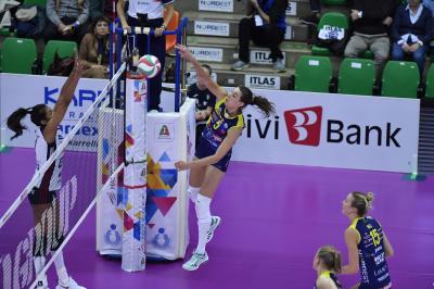 TREVISO 02 11 2019  LEGAVOLLEY CAMPIONATO 2019-2020  PROSECCO DOC IMOCO - ZANETTI BERGAMO