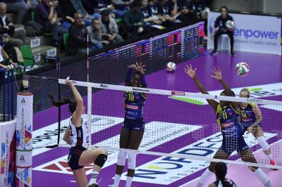 TREVISO 02 11 2019  LEGAVOLLEY CAMPIONATO 2019-2020  PROSECCO DOC IMOCO - ZANETTI BERGAMO