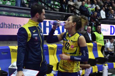 TREVISO 02 11 2019  LEGAVOLLEY CAMPIONATO 2019-2020  PROSECCO DOC IMOCO - ZANETTI BERGAMO