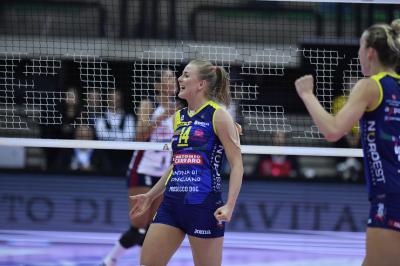 TREVISO 02 11 2019  LEGAVOLLEY CAMPIONATO 2019-2020  PROSECCO DOC IMOCO - ZANETTI BERGAMO