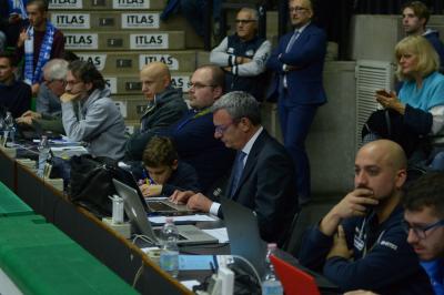 TREVISO  03 11 2019 LBA CAMPIONATO 2019-2020 NUTRIBULLET TREVISO BASKET - PROSCIUTTO CARPEGNA PESARO