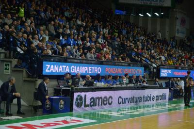 TREVISO  03 11 2019 LBA CAMPIONATO 2019-2020 NUTRIBULLET TREVISO BASKET - PROSCIUTTO CARPEGNA PESARO