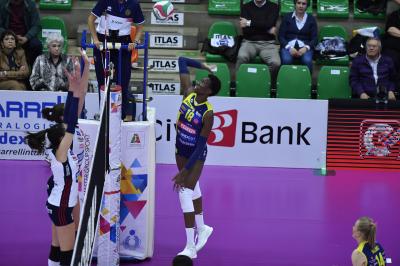 TREVISO 02 11 2019  LEGAVOLLEY CAMPIONATO 2019-2020  PROSECCO DOC IMOCO - ZANETTI BERGAMO