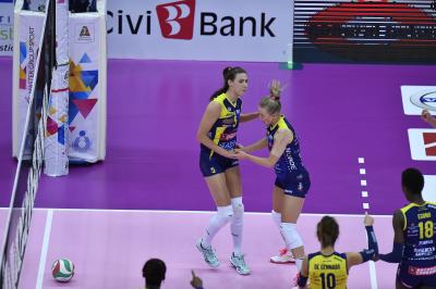 TREVISO 02 11 2019  LEGAVOLLEY CAMPIONATO 2019-2020  PROSECCO DOC IMOCO - ZANETTI BERGAMO