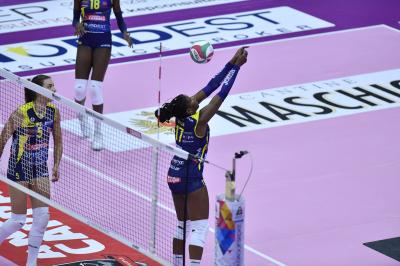 TREVISO 02 11 2019  LEGAVOLLEY CAMPIONATO 2019-2020  PROSECCO DOC IMOCO - ZANETTI BERGAMO