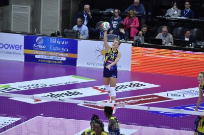 TREVISO 02 11 2019  LEGAVOLLEY CAMPIONATO 2019-2020  PROSECCO DOC IMOCO - ZANETTI BERGAMO