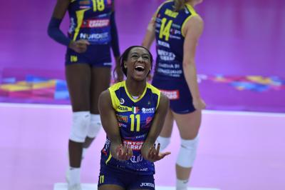 TREVISO 02 11 2019  LEGAVOLLEY CAMPIONATO 2019-2020  PROSECCO DOC IMOCO - ZANETTI BERGAMO