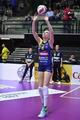TREVISO 02 11 2019  LEGAVOLLEY CAMPIONATO 2019-2020  PROSECCO DOC IMOCO - ZANETTI BERGAMO