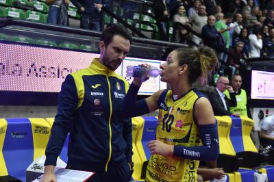 TREVISO 02 11 2019  LEGAVOLLEY CAMPIONATO 2019-2020  PROSECCO DOC IMOCO - ZANETTI BERGAMO