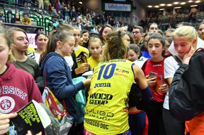 TREVISO 24 11 2019  LEGAVOLLEY CAMPIONATO 2019-2020 PROSECCO DOC IMOCO - SAVINO DEL BENE SCANDICII